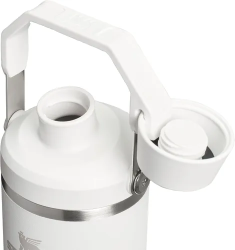 Miniatura 2 de Stanley IceFlow 2.0 - Vaso de flujo rápido con asa, 30 onzas, tapa de boquilla angular con rosca, botella de agua a prueba de fugas, acero Frost