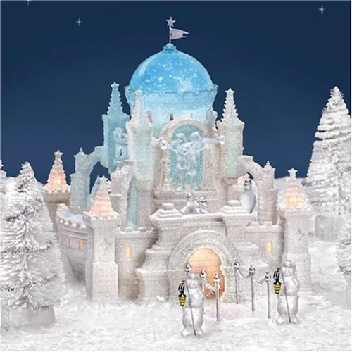 Crystal Ice Palace, Discover Department 56 25th Anniversary Special Edition - Juego de 9 piezas, 58922, D56, Snow Village, edición limitada,