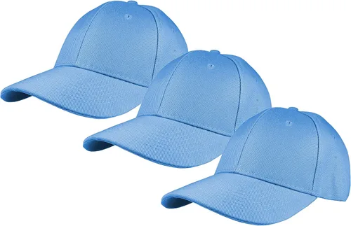 Miniatura 58 de Gelante - Gorra lisa de béisbol ajustable con correa trasera (3 unidades)