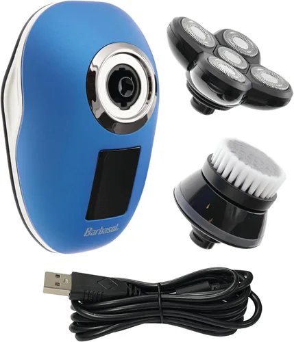 Miniatura 5 de Barbasol - Afeitadora de cabeza LCD recargable