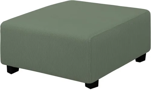 Miniatura 139 de Easy-Going Funda Elástica para Otomana Taburete de Almacenamiento Plegable Protector de Muebles Funda Rectangular Suave con Parte Inferior Elástica