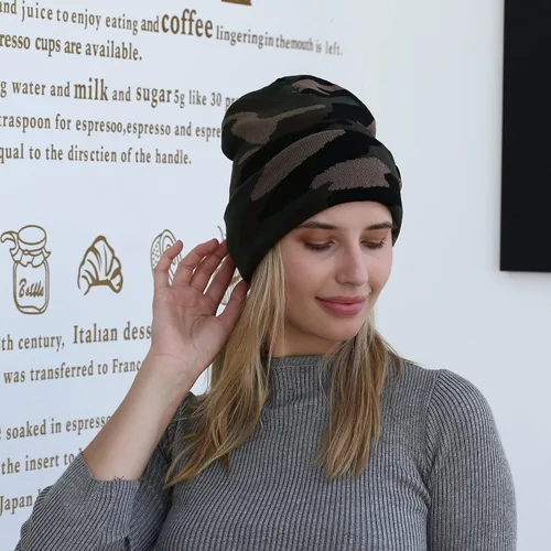 Miniatura 3 de Rajputana Paquete de 1 y 2 gorros de invierno unisex para hombres y mujeres