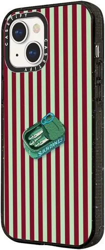 Miniatura 78 de Funda Impact de CASETiFY para iPhone 13 Pro Max con Magsafe - Estuche Claro Cuento de Invierno - Claro Negro Estuche transparente Winter Tale
