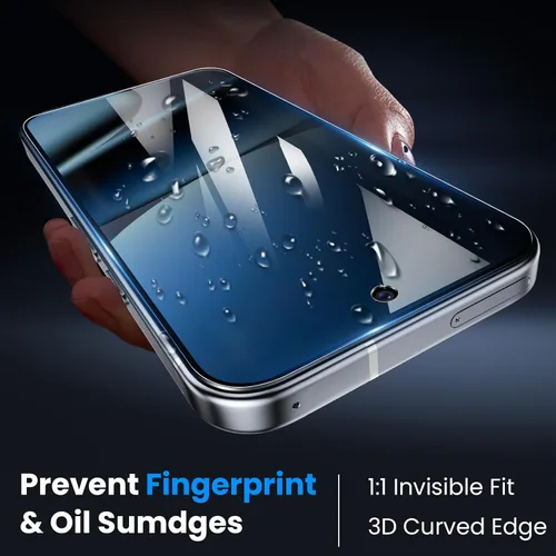 Miniatura 6 de Paquete de 2+2 para Google Pixel 10 Pro XL Protector de pantalla de privacidad y protector de lente de cámara, compatible con desbloqueo por huellas