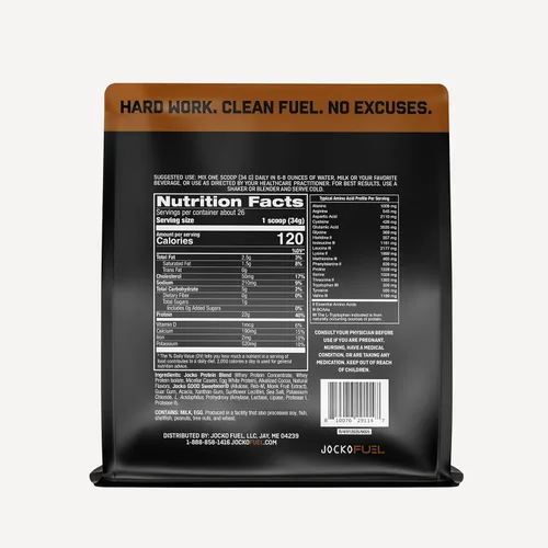 Miniatura 2 de Jocko Fuel Mölk - Proteína de suero en polvo, 22g de proteína, mezcla de fruta del monje baja en azúcar, recuperación y crecimiento muscular