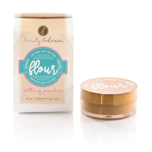 Miniatura 7 de Beauty Bakerie Polvo fijador de harina para base, maquillaje en polvo de cara suelta, perfecto para pieles grasas, acabado mate de larga duración
