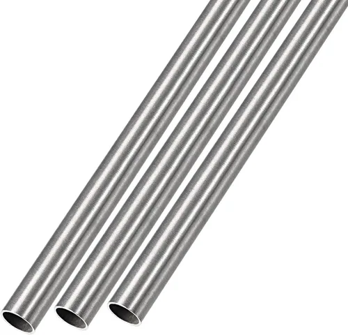 Miniatura 13 de METALLIXITY Tubo de acero inoxidable 304 (0.276 in de diámetro exterior x 0.031 in de alto x 11.811 in de largo) 3 piezas, tubo recto, para muebles