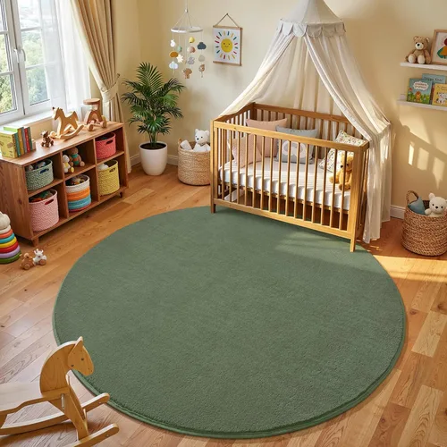 Miniatura 154 de Amearea Alfombras modernas para dormitorio, sala de estar, alfombra de espuma viscoelástica gruesa de 4 x 6 pies, alfombra de espuma viscoelástica