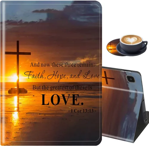 Miniatura 10 de Funda y posavasos para Samsung Galaxy Tab A7 Lite 2021, soporte ajustable a prueba de golpes para Samsung Tab A7 Lite de 8.7 pulgadas