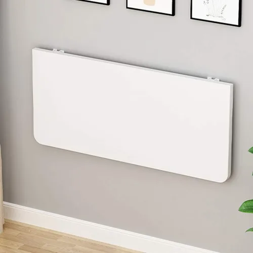 Mesa plegable flotante invisible montada en la pared, banco de trabajo, escritorio de computadora, mesa de comedor, para estudio, sala de estar,