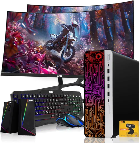 Miniatura 12 de PC de escritorio HP G3 para juegos, Intel Core i7 6ª generación, gráficos AMD RX 550, 32 GB de RAM, SSD de 1 TB, monitor MTG de 24 pulgadas, teclado