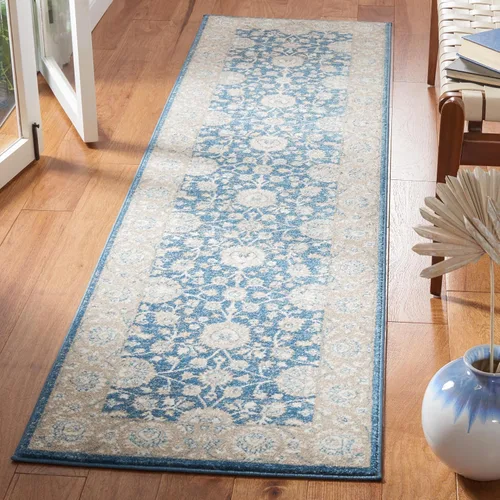 Miniatura 22 de Safavieh Sofia Collection SOF330B, tapete clásico color gris claro y beige, Polipropileno