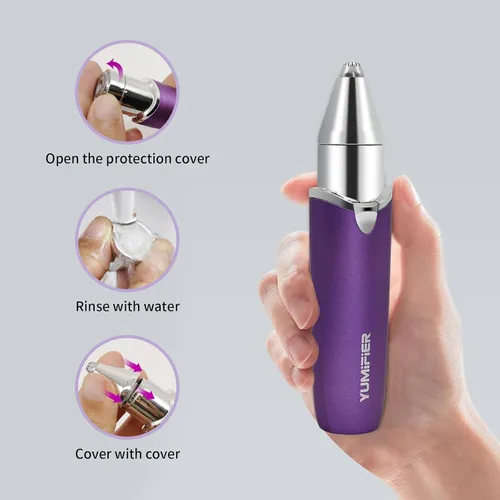 Miniatura 7 de Recortador facial de cejas, depilación facial para mujeres, afeitadora facial suave e indolora, afeitadora de cejas para mujeres, removedor de vello