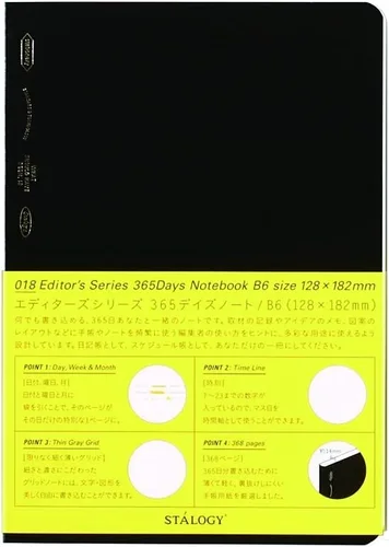 Miniatura 15 de Nitoms S4111 STALOGY - Cuaderno, A5, Cuadrado, 1/2 Oreja, Amarillo