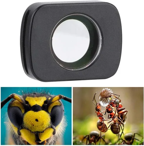 Miniatura 4 de Juego de 3 filtros para Osmo, micro gran angular/10X macro/ojo de pez Kit de filtro de lente para cámara OSMO