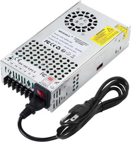 Miniatura 22 de Actualización ajustable (0-30V 0-17A) 500W DC Fuente de alimentación conmutada AC-DC Transformador con botones ajustablesSistema de sensor de 0-30V
