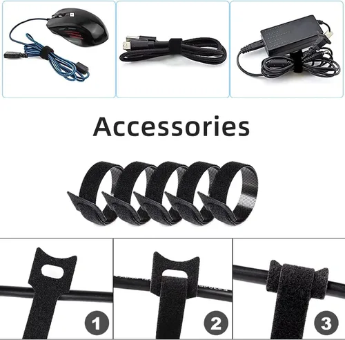 Miniatura 7 de Organizador de artículos electrónicos, estuche de viaje, organizador de cables, accesorios de viaje, esenciales para mujeres y hombres, bolsa