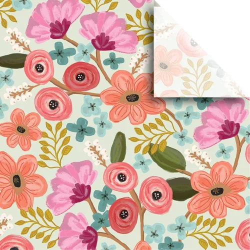 Miniatura 5 de Jillson Roberts - 24 hojas de papel tissú con estampado de primera calidad Flores fantásticas