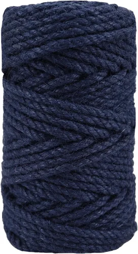 Miniatura 7 de Leecogo Cuerda de yute de 4.5 mm 30 metros de cuerda natural para manualidades, macramé, bricolaje, postes para gatos, reparación y recuperación