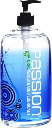 Miniatura 8 de Passion Lube Lubricante Personal Natural a Base de Agua Paquete de Valor, Paquete de 16 Fl Oz y 34 Fl Oz - Fórmula Premium, No Pegajosa, Fácil