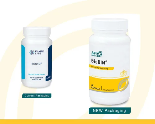 Miniatura 2 de SFI Health Klaire Labs BioDIM - Suplemento de diindolilmetano de 150 mg - Promueve el metabolismo saludable de estrógenos en hombres y mujeres - DIM