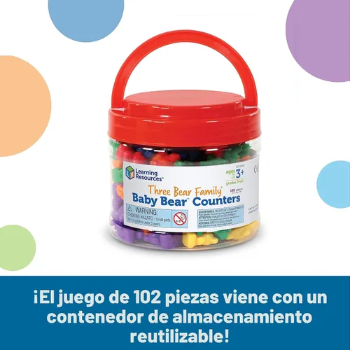 Miniatura 4 de fichas con forma de Bebé Oso (102 unidades).
