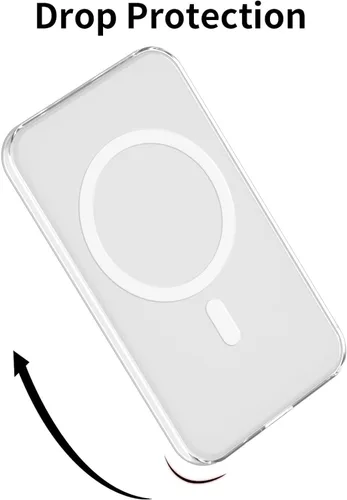 Miniatura 7 de oakxco Funda de silicona compatible con iPhone Air Magsafe Battery Pack, cubierta ultra delgada y delgada para el paquete de batería Air 17