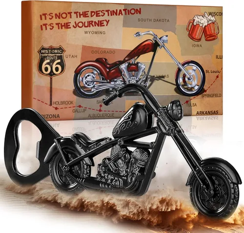 Miniatura 4 de Abrebotellas de cerveza para motocicletas, regalos de cumpleaños y Navidad para hombres, mujeres, marido, novio, regalos de cerveza para hombres