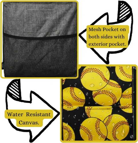Miniatura 402 de NGIL Bolsa de comestibles reutilizable extra grande plegable de gran tamaño para comestibles, almacenamiento, picnic, playa, Bronco-negro occidental