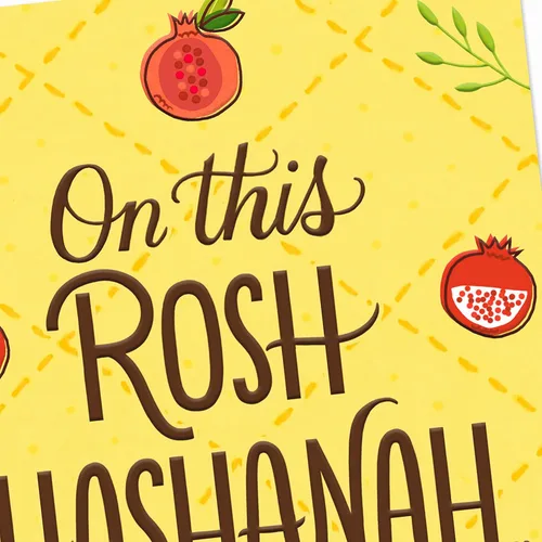 Miniatura 4 de Hallmark Tree of Life Rosh Hashanah - Surtido de cartas, Sharing Joy (6 tarjetas con sobres)