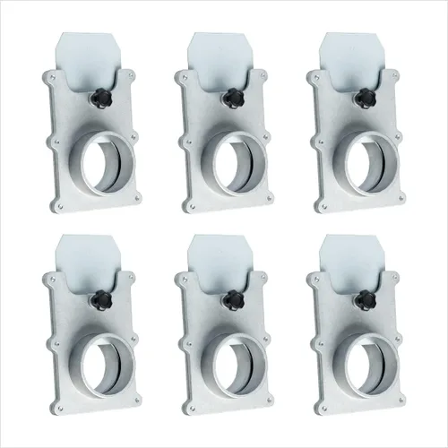 Miniatura 14 de POWERTEC 70134-P4 - Puerta de aluminio de 2-1/2 pulgadas para colector de polvo, accesorios de recolección de polvo, paquete de 4
