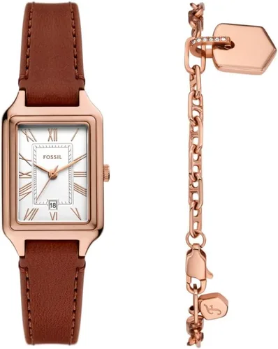 Miniatura 23 de Fossil Raquel - Reloj de cuarzo y acero inoxidable para mujer, con tres manecillas