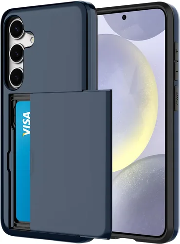 Miniatura 119 de Funda tipo cartera para Samsung Galaxy S22 Ultra con 4 ranuras para tarjetas de crédito a prueba de golpes, funda híbrida de protección reforzada