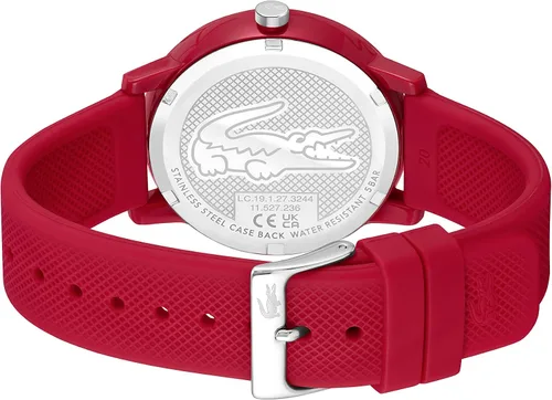 Miniatura 3 de Lacoste1212 Mens Quartz Plastic and Silicone Strap Watch