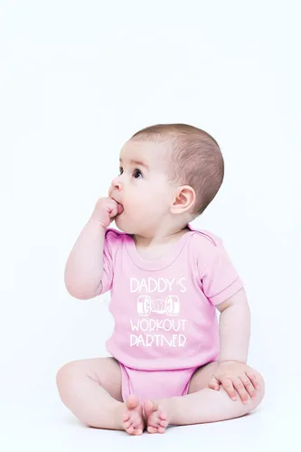 Miniatura 6 de CBTwear Body para bebé de entrenamiento para papá, adorable mameluco para niño, divertido y lindo traje para bebé