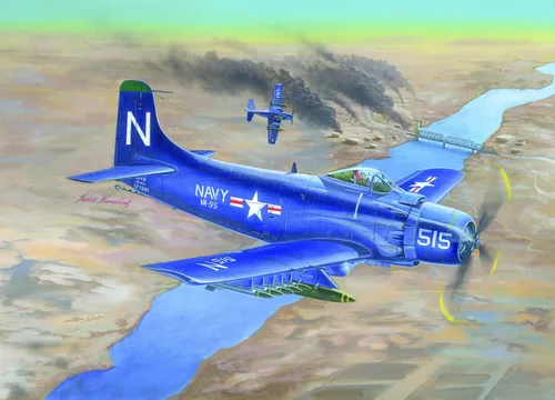 Miniatura 2 de Trumpeter a-1d/AD-4 Skyraider Modelo Kit