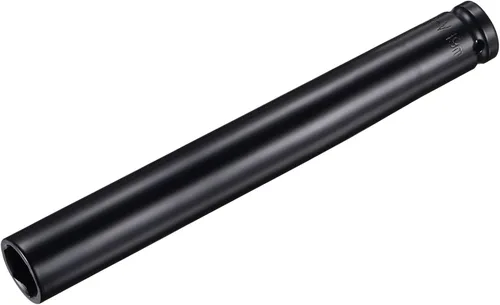 Miniatura 10 de uxcell 1/2" Drive by 0.669 in Deep Socket, acero CR-V tratado térmicamente 8" longitud, tamaños métricos de 6 puntos