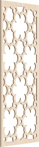 Miniatura 181 de Ekena Millwork WALW14X35X0250STGRO Southgate - Paneles de pared decorativos de madera con calado, 13 3/8 pulgadas de ancho x 34 3/8 pulgadas de rojo