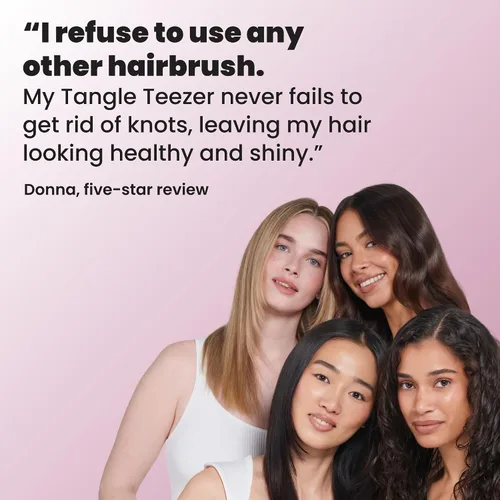 Miniatura 9 de Tangle Teezer Cepillo desenredante definitivo para cabello húmedo y seco, elimina nudos y reduce la rotura para todo tipo de cabello, Rosebud