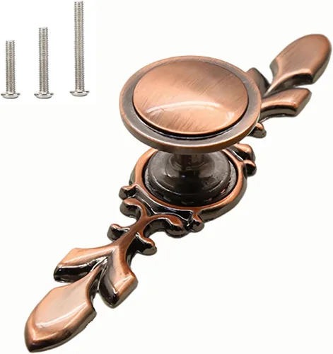 Miniatura 11 de HUAMULAN Paquete de 10 pomos de cristal para cajones de cocina, pomos de puerta de armario, manijas con tornillos para cocina, baño, oficina