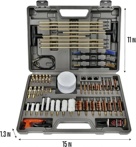 Miniatura 8 de GLORYFIRE Elite Kit de Limpieza de Armas, Kit de Limpieza Universal para Pistola, Escopeta y Pistola con Todos los Cepillos de Latón de Alta Gama