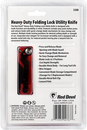 Miniatura 5 de Cuchillo de bloqueo plegable resistente