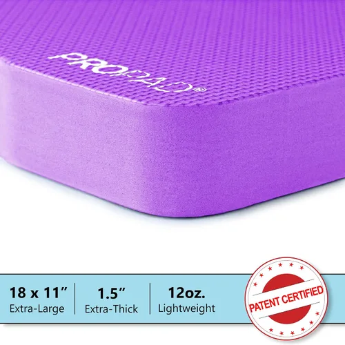 Miniatura 5 de Red Home Club - Almohadilla para arrodillarse gruesa para jardinería o bañera, para baño de bebé, para ejercicios, yoga, o el trabajo, almohadilla