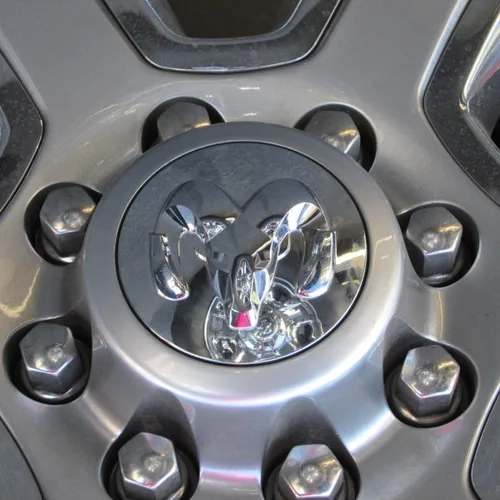 Miniatura 6 de Dodge Ram 2500 3500 Chrome Ram cabeza logo tapa central NUEVO OEM MOPAR RAM