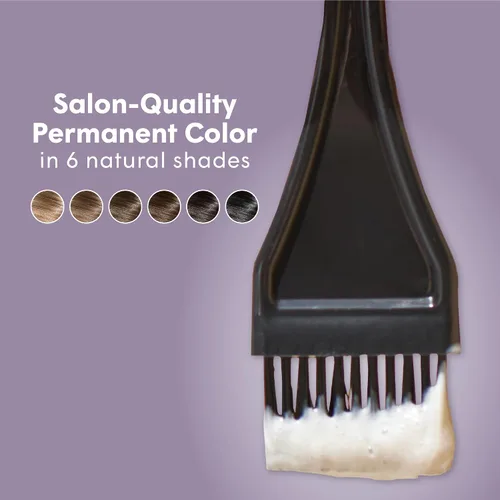 Miniatura 8 de dpHUE Kit de retoque de raíces, marrón medio - Tinte permanente para el cabello para cobertura de canas - Incluye dos aplicaciones - Sin parabenos