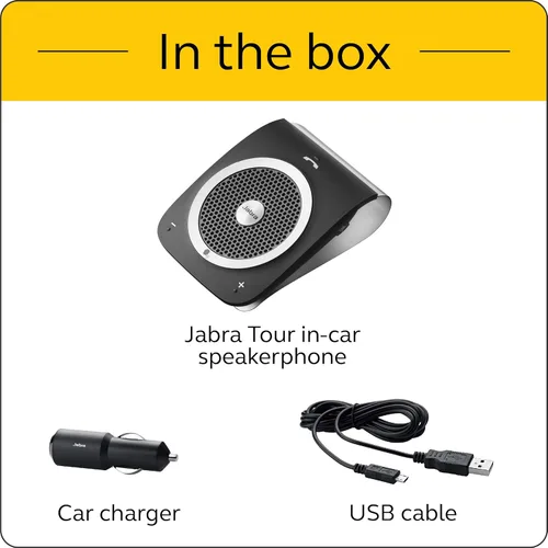 Miniatura 6 de Altavoz Bluetooth para auto - Negro, Negro