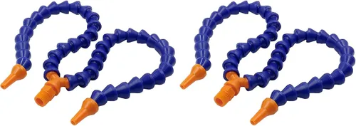 Miniatura 7 de Baomain Manguera de refrigerante en forma de Y de rosca macho PT de 1/4 ", boquilla redonda de 0.118 in, tubo de plástico flexible de 11.8 pulgadas