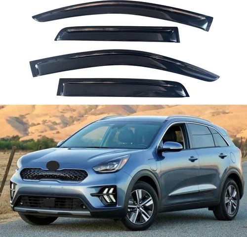 Miniatura 262 de Visor para ventana IG para Hyundai Venue 2020-2023, protector contra la lluvia, adhesivo extra duradero, deflector de viento para lado