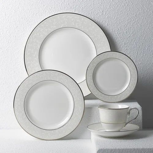 Miniatura 10 de Lenox Platillo Opal Inocencia, blanco