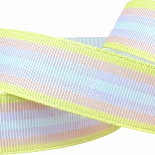 Miniatura 7 de LGBTQ Rayas LGBTQ Impreso 7/8 Pulgadas Cinta Grosgrain Blanca Gay Pride Cheer 10 Yardas